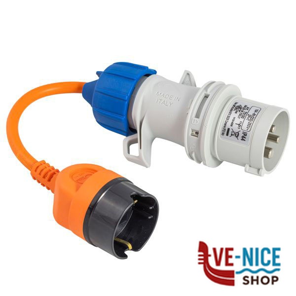 ADATTATORE SP CEE 2PT PR SK 2PT+SK CAVO 92956 FME 92956 SPINE E ADATTATORI ELETTRICI F - immagine 4