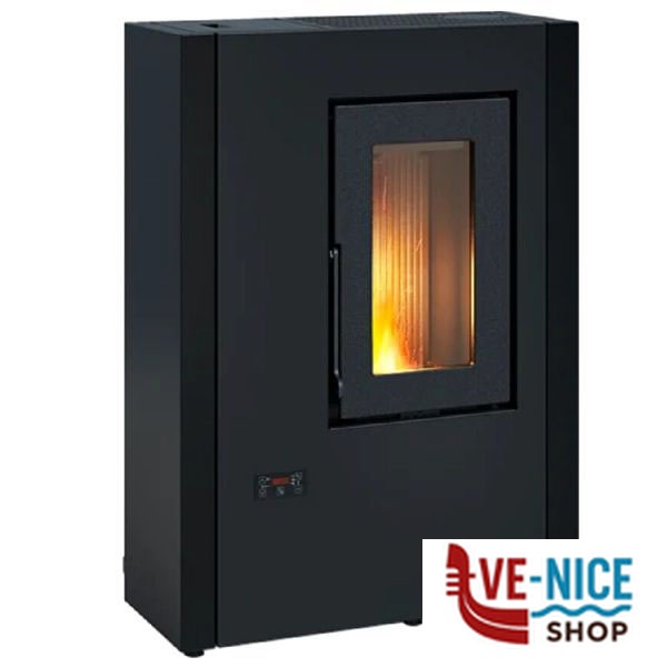 STUFA PELLET LUISELLA MAXI NERA EXTRAFLAME 1294902 - 5 S STUFE PELLET F - immagine 2