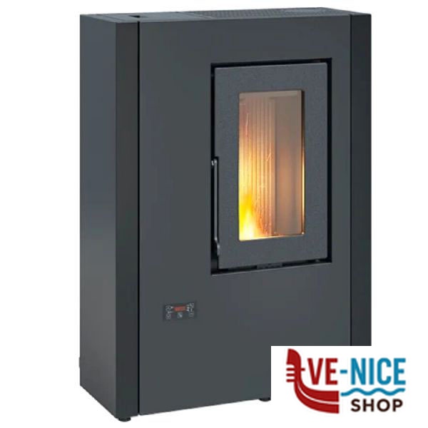 STUFA PELLET LUISELLA MAXI GRAFITE EXTRAFLAME 1294901 - 5 S STUFE PELLET F - immagine 2