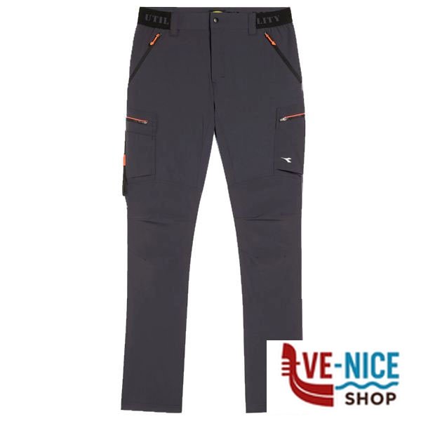 PANTALONE GRIGIO MAGNETE XL SHADOW DIADORA 182039-75146/XL INDUMENTI LAVORO F - immagine 2
