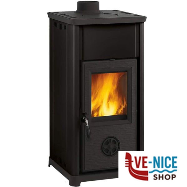 STUFA LEGNA TEA 4S NERA NORDICA 7142763 - 4 S STUFE LEGNA F - immagine 2