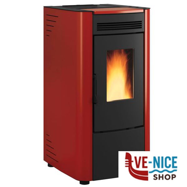 STUFA PELLET KETTY 4S BORDEAUX EXTRAFLAME 1288501 - 4 S STUFE PELLET F - immagine 4