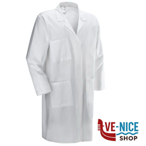 CAMICE COTONE BIANCO 46 SATIN 435035-46 INDUMENTI LAVORO F - immagine 3