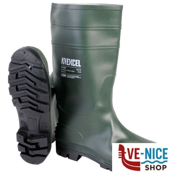 STIVALI PVC GINOCCHIO 41 VERDE EXCEL 12150 ZY001GB STIVALI F - immagine 4