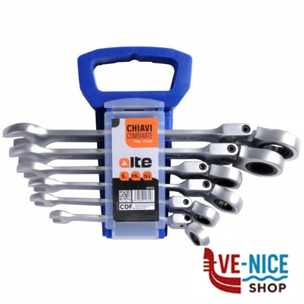CHIAVI COMBINATE CV 8/19 Pz 6 CRICCO P ALTE 11615 CHIAVI COMBINATE F - immagine 2