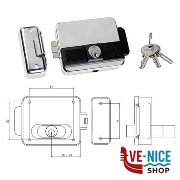 ELETTROSERRATURA APP.FERRO NF5011 CORNI NF5011/1Z CORNI ELETTROSERRATURE APP S - immagine 2