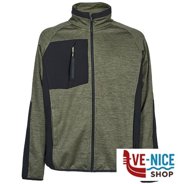 FELPA DARK GREEN XL HULL UPOWER EY366DG-XL INDUMENTI LAVORO F - immagine 3