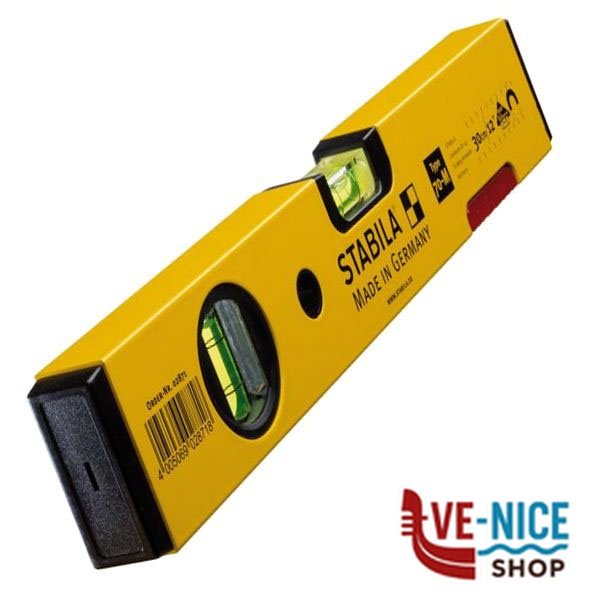 LIVELLO ALLUMINIO 2F cm 50 MAGNETICO 70M STABILA 02143 LIVELLI F - immagine 3