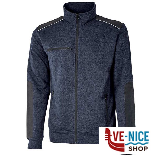 FELPA DEEP BLUE M SNUG UPOWER EY129DB-M INDUMENTI LAVORO F - immagine 2