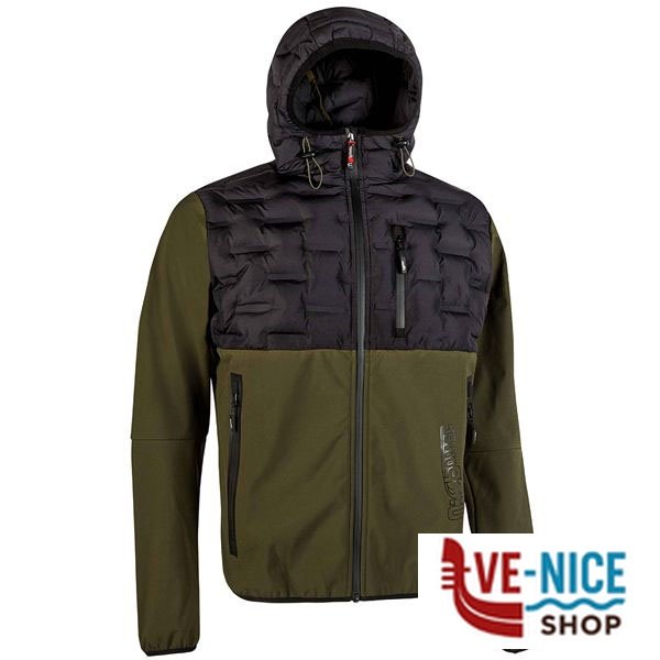 GIACCA DARK GREEN XXL SPOCK UPOWER FU213DG-XXL INDUMENTI LAVORO F - immagine 2
