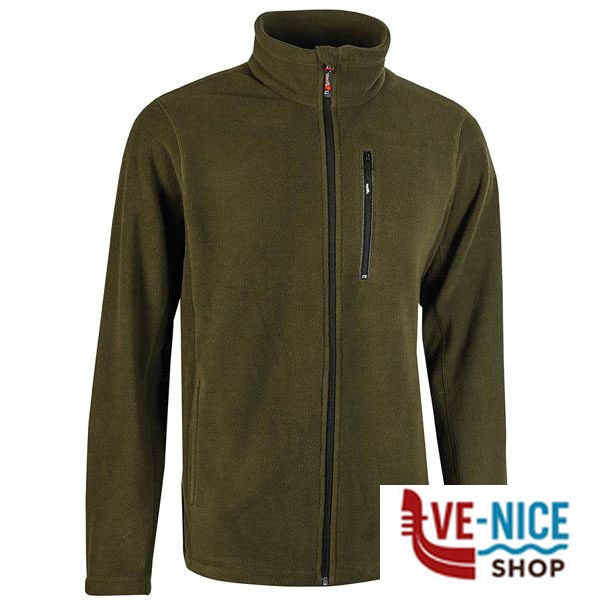 FELPA DARK GREEN M WARM UPOWER EY040DG-M INDUMENTI LAVORO F - immagine 4