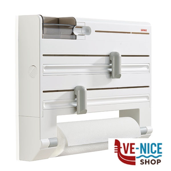 PORTAROTOLO PARETE PARAT PLUS LEIFHEIT 25723 PORTAROTOLI CUCINA C - immagine 2