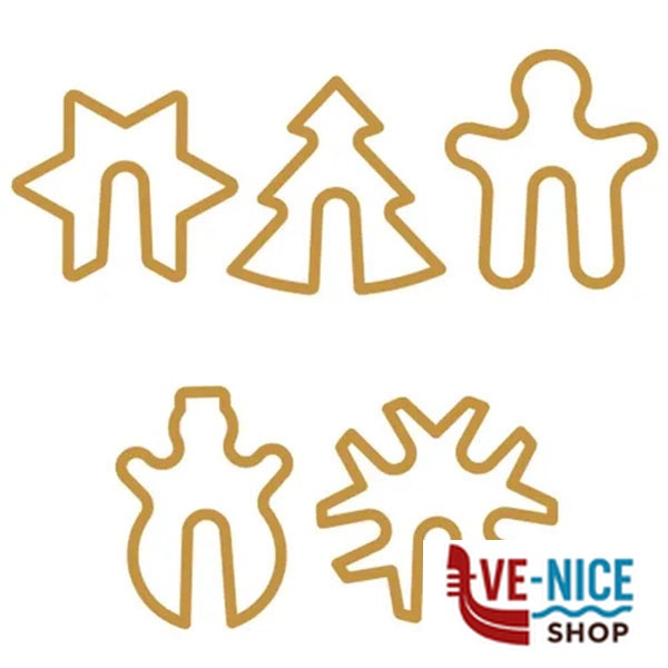 TAGLIA BISCOTTI NATALE Pz 5 DELICIA TESCOMA 630918 TAGLIABISCOTTI C - immagine 2
