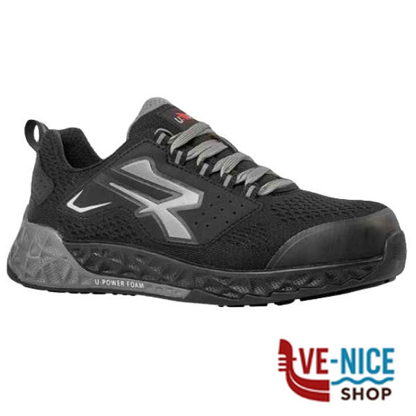 SCARPE EURON NERO/GRIGIO BASSE 39 S1P UPOWER RT20056-39 SCARPE ANTINFORTUNISTICHE F - immagine 2