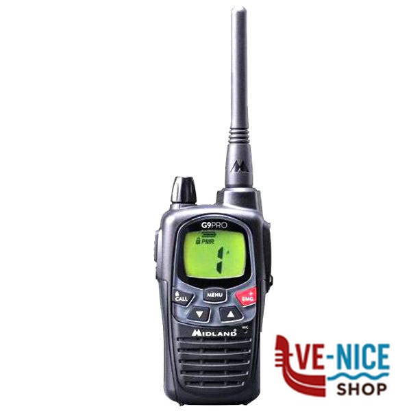 RICETRASMITTENTE G9 PRO MIDLAND C1385 Nero RICETRASMITTENTI F - immagine 2