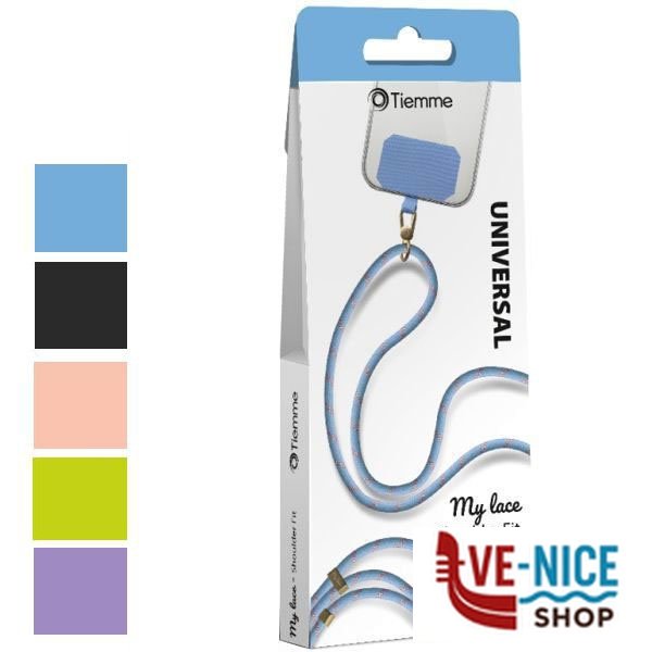 LACCETTO UNIVERSALE PORTATELEFONO VERD.3966 TIEMME 3966G ACCESSORI TELEFONIA F - immagine 3