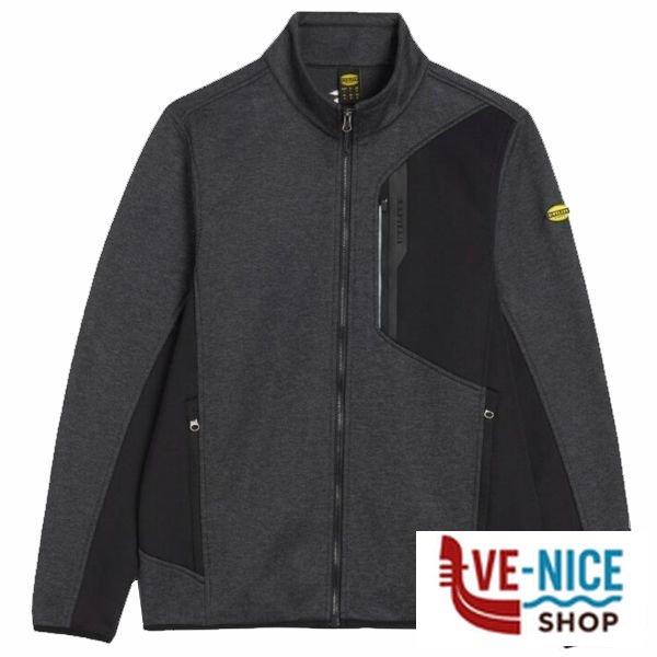 FELPA POLAR FLEECE NERO XXL FREEDOM DIADORA 182395-80021/XXL INDUMENTI LAVORO F - immagine 2