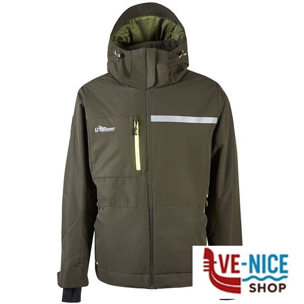 GIACCA DARK GREEN XL WINK UPOWER WFU255DG-XL INDUMENTI LAVORO F - immagine 2