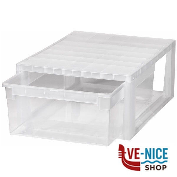 BOX LIGHTDRAWER ESTRAIBILE M 30x40 h 16 TERRY 1001383 BOX CONTENITORI C - immagine 2