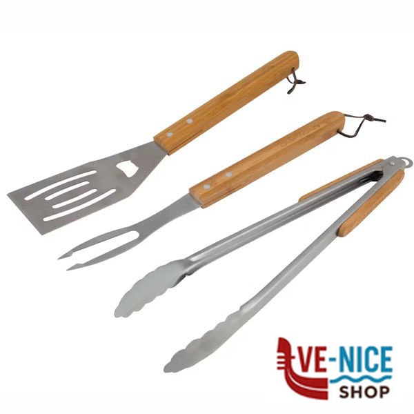 POSATE BARBECUE SET Pz 3 CAMPINGAZ 2000030869 ACCESSORI BARBECUE C - immagine 3