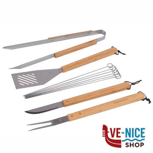 POSATE BARBECUE SET Pz 10 CAMPINGAZ 205829 ACCESSORI BARBECUE C - immagine 2