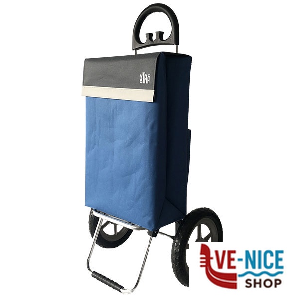 CARRELLO SPESA ROMANO l 70 50x38 h 104 XTRA 12258 LZ360 CARRELLI SPESA C - immagine 2