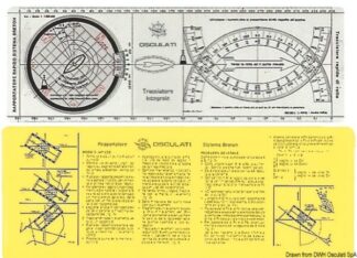 Regolo tracciatore integrale - 26.142.85 Osculati