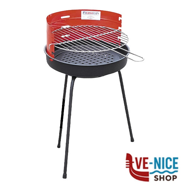 BARBECUE TONDO cm 38 h 66 FILCASALINGHI 838 BARBECUE C - immagine 3