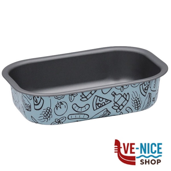 TEGLIA RETTANGOLARE cm 14x20 AIRFRY ACCADEMIA SDTGLC20A TEGLIE E STAMPI ACCADEMIA C - immagine 2