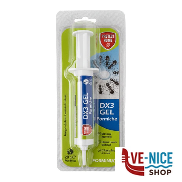 INSETTICIDA FORMICHE GEL g 20 PROTECT HOME 86601999 INSETTICIDI C - immagine 3