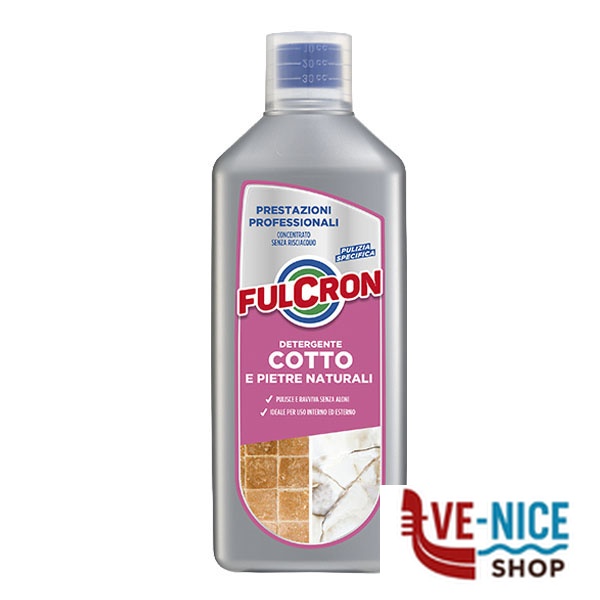 DETERGENTE COTTO E PIETRE l 1,0 FULCRON 2593 DETERGENTI CASA C - immagine 4