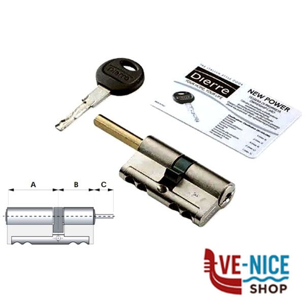 CILINDRO INFILARE NEW POWER 70-40-30 DIERRE CILNEWP4030041 5 ATRA DIERRE CILINDRI S - immagine 2