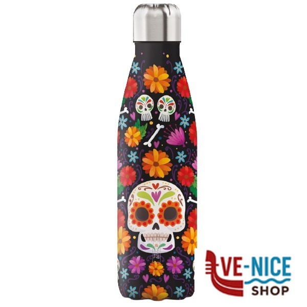 BOTTIGLIA TERMICA ACCIAIO MEXICAN cc 500 TSB STEELB.MEX-4A THERMOS C - immagine 3