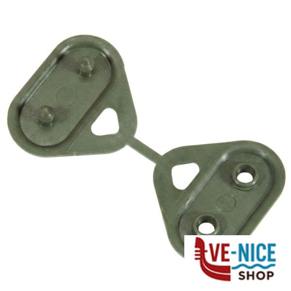 BOTTONE CLIPSARETE mm 35 Pz 10 TREX 12894 RETE ANTIGRANDINE F - immagine 3