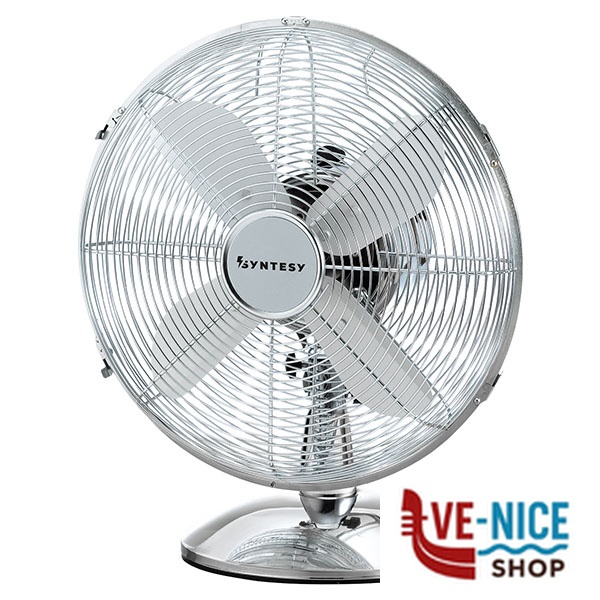 VENTILATORE TAVOLO CROMO 400 SYNTESY 12840 FGSB-16 VENTILATORI E CONDIZIONATORI C - immagine 3