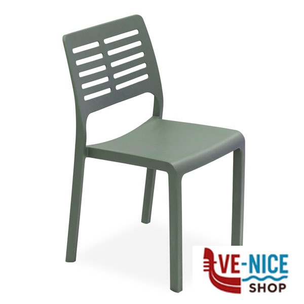 SEDIA RESINA MISTRAL VERDE PROGARDEN MIS16CGV ARREDO GIARDINO PROGARDEN C - immagine 3