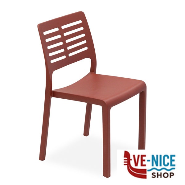 SEDIA RESINA MISTRAL TERRACOTTA PROGARDEN MIS16CTV ARREDO GIARDINO PROGARDEN C - immagine 3