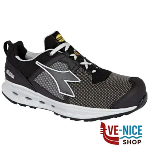 SCARPE GLOVE GHOST NERO/GRIGIO BASSE 43 S3 DIADORA 183594/C2763-43 SCARPE ANTINFORTUNISTICHE F - immagine 2
