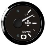 Indicatore trim 0/190 Ohm nero/nera - 27.320.20 Osculati