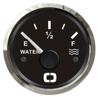 Indicatore livello acqua 240/33 Ohm nero/lucida - 27.321.03 Osculati