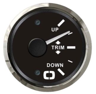 Indicatore trim 0-190 Ohm nero/lucida - 27.321.20 Osculati