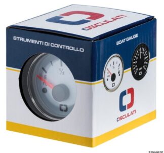 Contagiri 0-8000 RPM nero/lucida - 27.326.04 Osculati