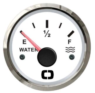 Indicatore livello acqua 240/33 Ohm bianco/lucida - 27.322.03 Osculati