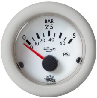 Pressione olio 0-5 bar 24 V - 27.530.01 Osculati