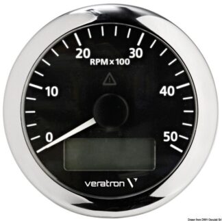 Contagiri 5000 RPM nero - 27.580.02 Osculati