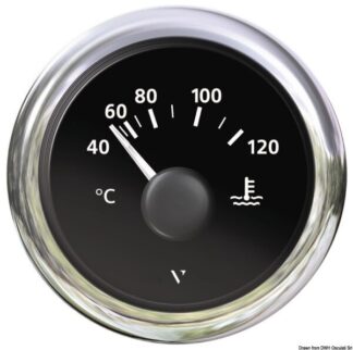 Termometro acqua nero - 27.588.01 Osculati
