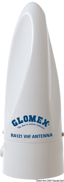 Antenna VHF Glomex RA121 - 29.996.07 Osculati