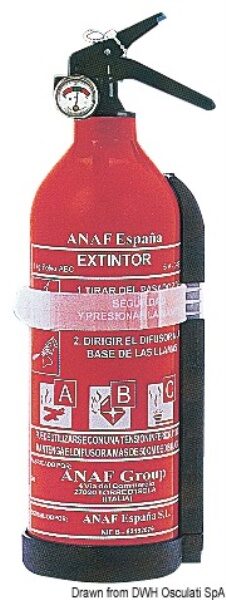 Estintore 1 Kg Italia 8A 34B C - 31.450.01 Osculati