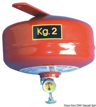 Estintore automatico 2 Kg a pioggia - 31.515.02 Osculati