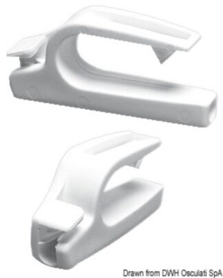 Agganci parabordi Fend Fix per tubo 26/32 mm - 33.108.03 Osculati